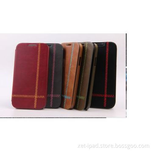 Flip Leather Case for iPhone 5/5s, New Design